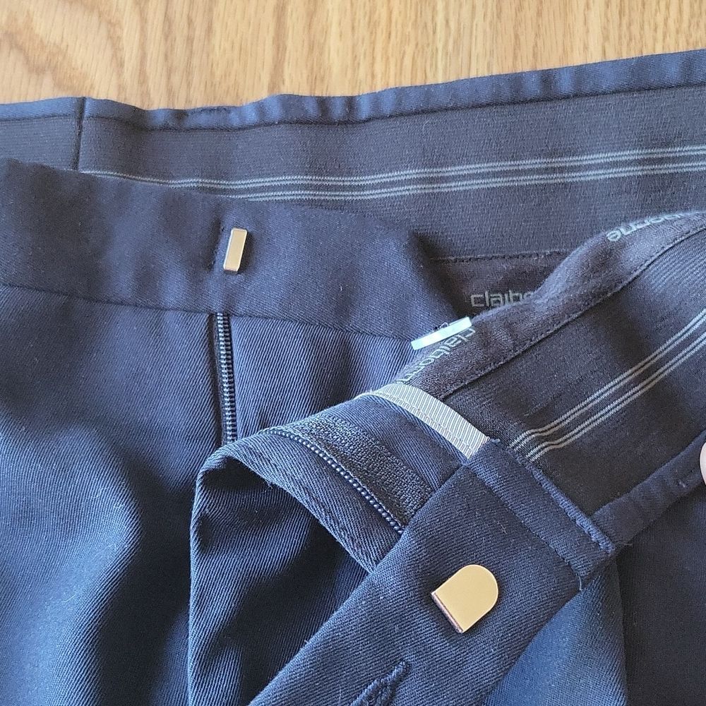 CLAIRBONE 2 pants size 38x30 1 cream 1 navy blue - Picture 15 of 16